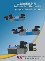 Industrial hydraulic proportional valves
