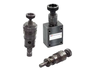 Directed operated pressure relief valves